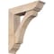 Ekena Millwork Legacy Traditional Smooth Bracket w/ Offset Brace, Douglas Fir, 7 1/2"W x 30"D x 34"H BKT0806X30X34LEC01SDF - alternate 1